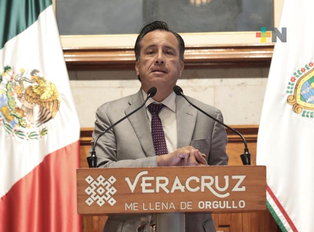 Cuitláhuac García se reunirá con Rocío Nahle en cuanto reciba su constancia de mayoría